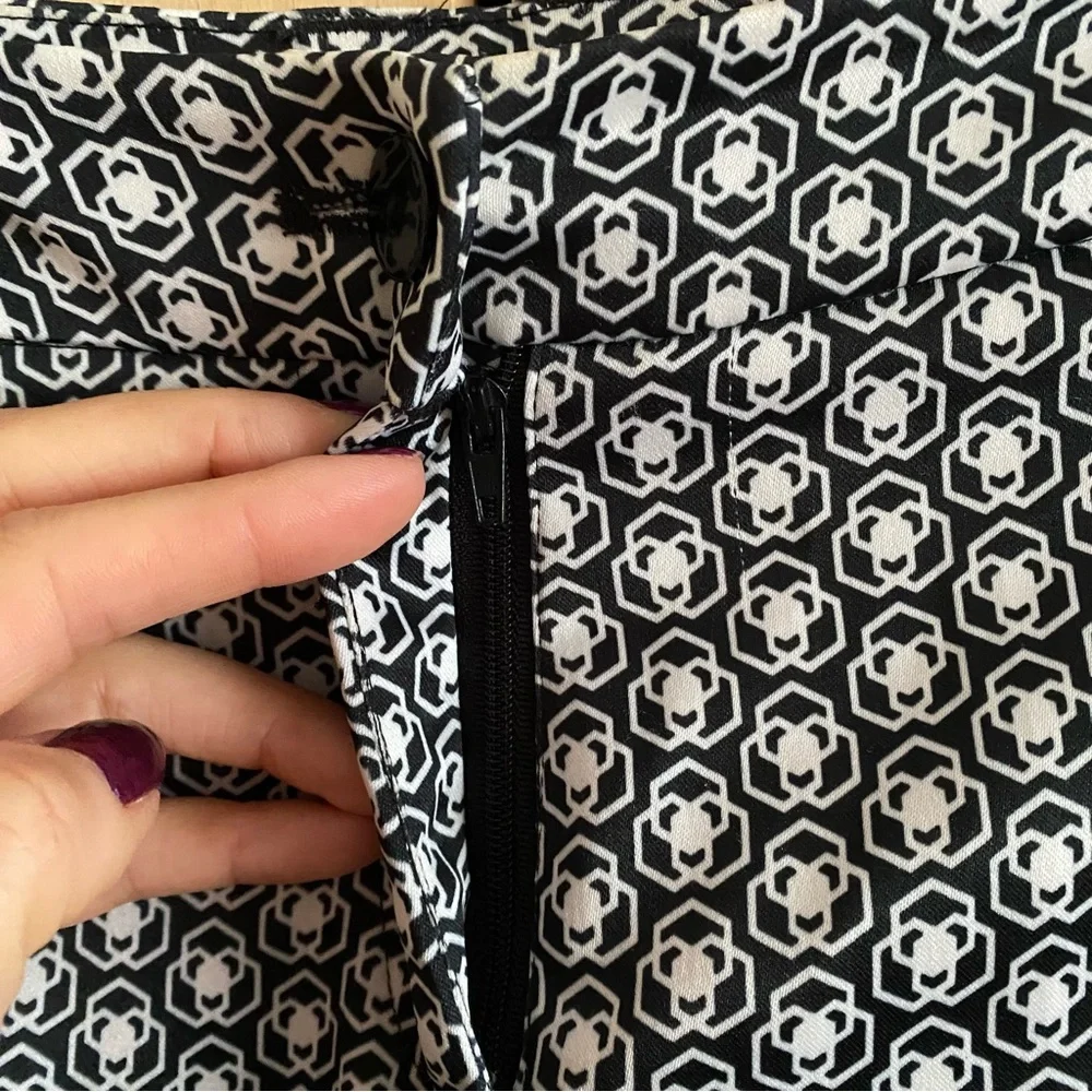 CHILLYTIME Stylish Black and White Patterned Pants 🖤